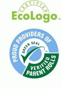 EcoLogo Certified and Green Seal Verified Parent Rolls